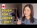 Postgraduate certificate study program under $18k  | Living in Canada