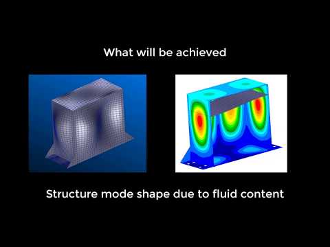 Modal analysis of Fluid-Filled containers with flexible walls