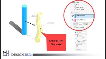 Deform Tool in Solidworks| How it Works|Design Hub|Solidworks tutorials
