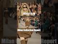 【ファッション通信 2026-27 A/W Milan Collection Report 2026年 5月16日23時00分放送】 #ファッション通信 #fashion #ファッション #MFW