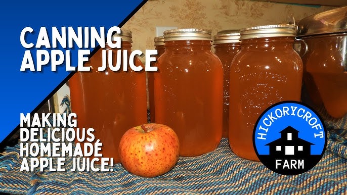 Canning Apple Juice Concentrate, Recipe