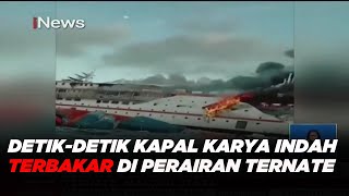 Kapal Karya Indah Terbakar di Ternate, Satu Orang Masih Hilang - iNews Siang 30/05