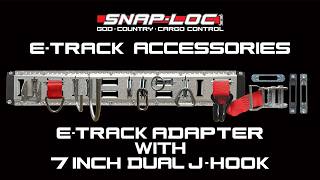 Organize Bulky Gear with the Snap-Loc 8-Inch Dual E-Track Hook