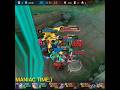 One maniac in mlbb can make the difference #shorts #MLBB