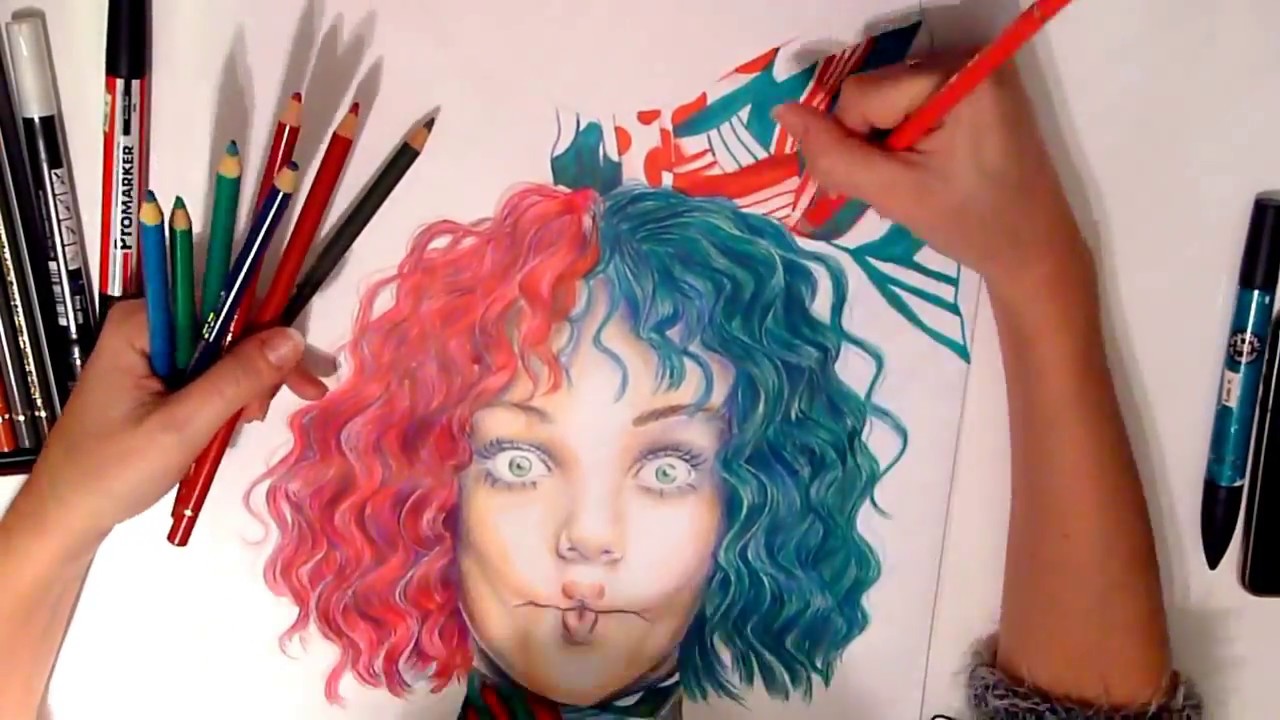 How to draw Maddie Ziegler ? SIA's album cover : Everyday ...