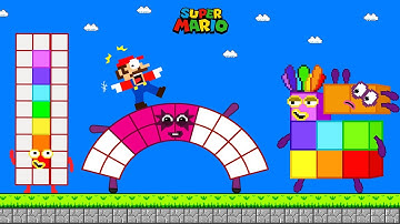 Odd Block Club - Mario vs Weird Funny Number in Maze Mayhem Calamity | GM Stories