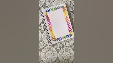 Front Page Design for Project, Journal #assignment #frontpagedesign #projectdesigns #shorts #short