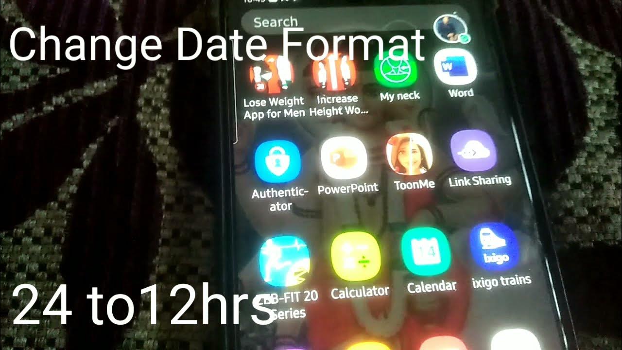 How To Change Time Format in Smart Band Simple Steps Change the Time