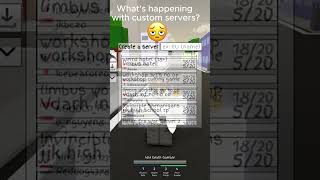 What's happening with custom servers?
