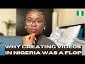 I travelled to Nigeria - Why Creating videos in Nigeria is hard.