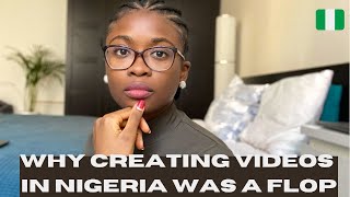 I travelled to Nigeria - Why Creating videos in Nigeria is hard.