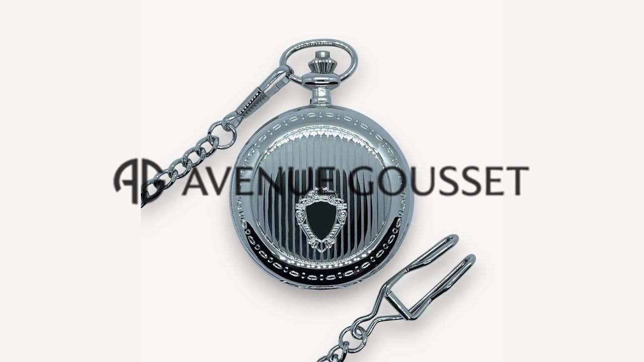 Montre Gousset Argentine - Occasion, Démarre Mais Manque Verre & Une Aiguille