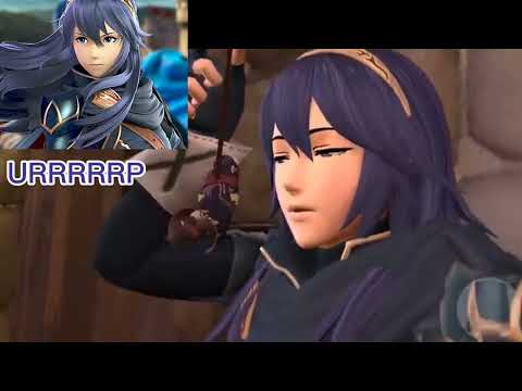 UPS, EXCUSE ME - Lucina reacts to Lucina vore - THAT WAS SO... URRRRRRRRRP - LUCINA THE POOPING HERO