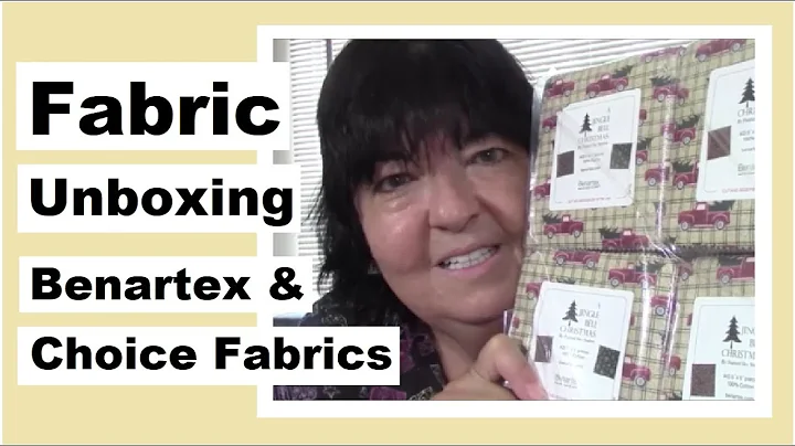 Fabric Unboxing - Benartex and Choice Fabrics