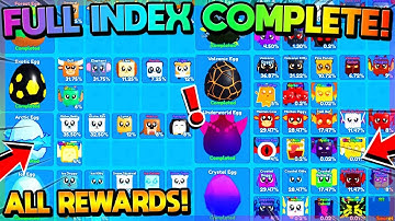 FULL INDEX COMPLETE!! ALL REWARDS UNLOCKED!! - Mining Simulator 2 (Roblox)