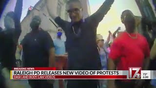 Raleigh police quietly release 500+ body, dashcam video from downtown protests