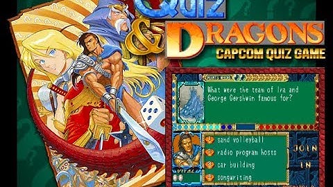 Capcom Classics Collection Vol. 2 (PlayStation 2) - Quiz & Dragons Full Game