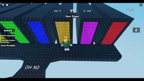 Troll jump per difficulty chart obby (ALL STAGE)-(0-66)