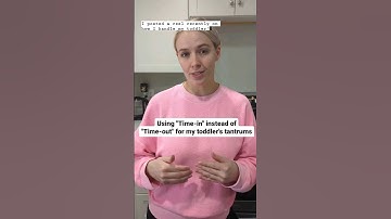 Using Time-in instead of Time-out for my toddler