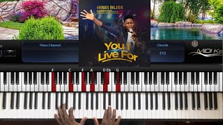 MOSES BLISS   You I Live For ft  Loveworld Indomitable Choir Piano Tutorials