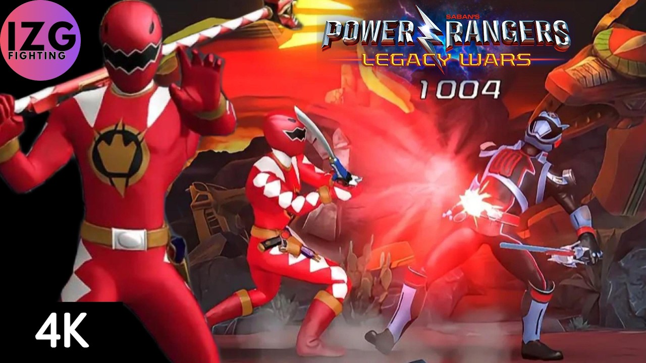 Conner McKnight (Red Dino Ranger) Gameplay | Power Rangers Legacy Wars