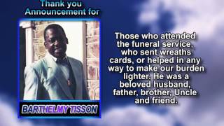 Barthelmy Tisson  thank you
