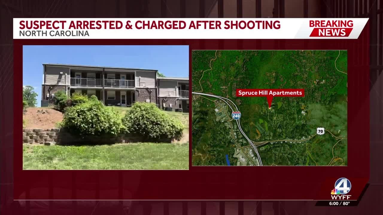 Man charged in Asheville apartment complex shooting that left 2 wounded ...