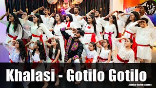 Khalasi Dance Garba | Gotilo | Jhankar Garba Classes | 7984822599 | Vishal | Aditya Gadhvi x Achint