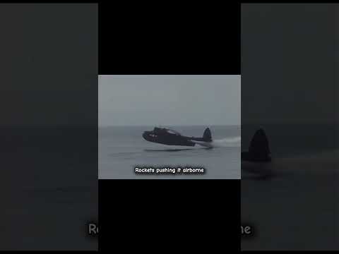 This Flying Boat Needed Rockets to Take Off: Martin PBM Mariner #shorts  #aviationhistory