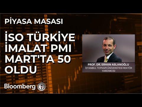 Piyasa Masası - İSO Türkiye İmalat PMI Mart'ta 50 Oldu | 1 Nisan 2024