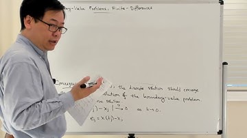 Convergence of finite-difference discretization of boundary-value problem