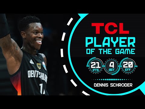 Dennis Schroder (21 PTS) | TCL Player Of The Game | MNE 🇲🇪 vs GER 🇩🇪 | FIBA EuroBasket 2025