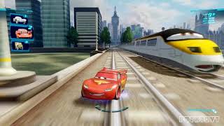 cars 2 | 9 laps Lightning McQueen  Hyde Tour | potatoe