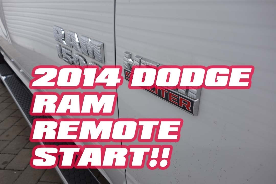 Dodge Ram 2014 Remote Start RAM 1500 by AutoToys com (COMPUSTAR