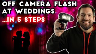 Off camera flash wedding photography tutorial