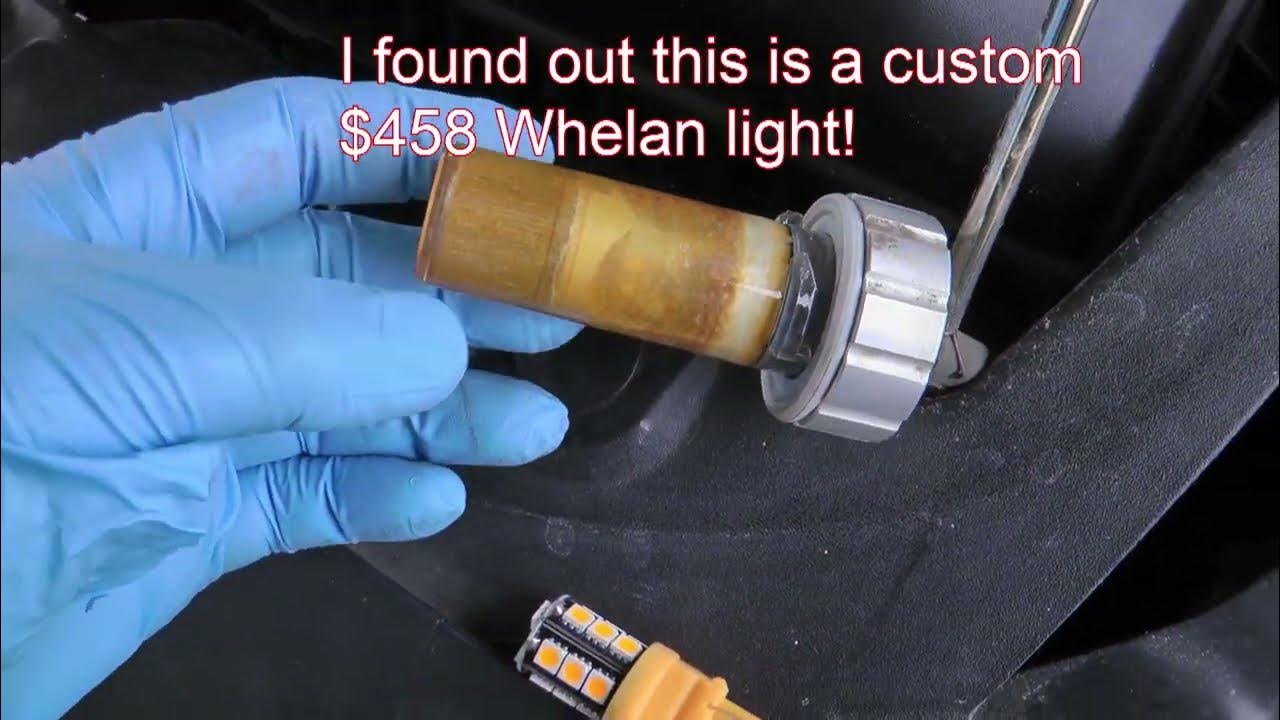 Ford Taurus Police Interceptor Sedan turn signal bulb change - YouTube