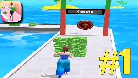Money Run 3D - Walkthrough Gameplay Part 1 All Levels 1 - 5 for Android, ISO