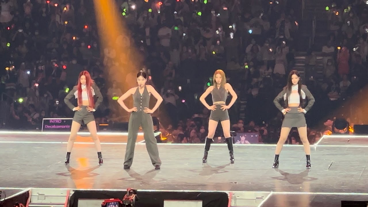 LOONA x NMIXX ‘Decalcomanie’ cover Special Stage KconLA 2022 이달의 소녀 희진 현진 엔믹스 설윤 규진 220821 4K