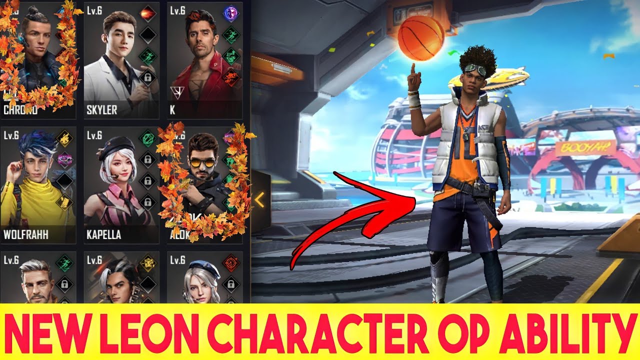 New Leon Character In Free Fire Ability Test Full Details After