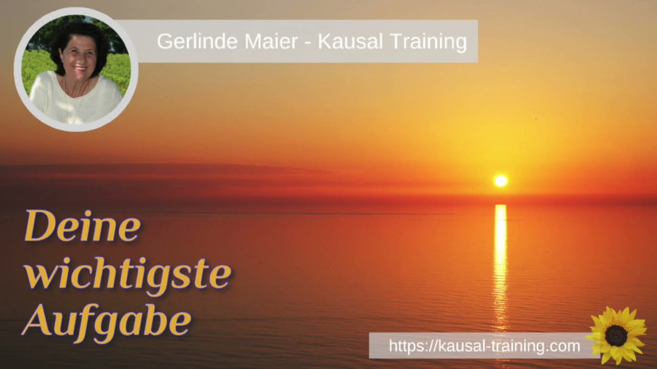 Kausaler Impuls -Deine wichtigste Aufgabe