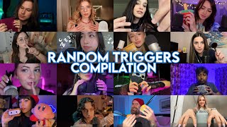 ASMR Random Triggers Compilation  | Fast & Aggressive ASMR