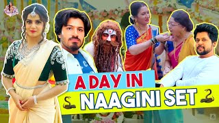 A Day In Naagini Set Namratha Gowda