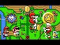 Super mario endless world  awesome and new hack of super mario world
