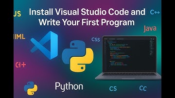 تحميل وتثبيت Visual Studio Code وكتابة أول برنامج | VS Code للمبتدئين