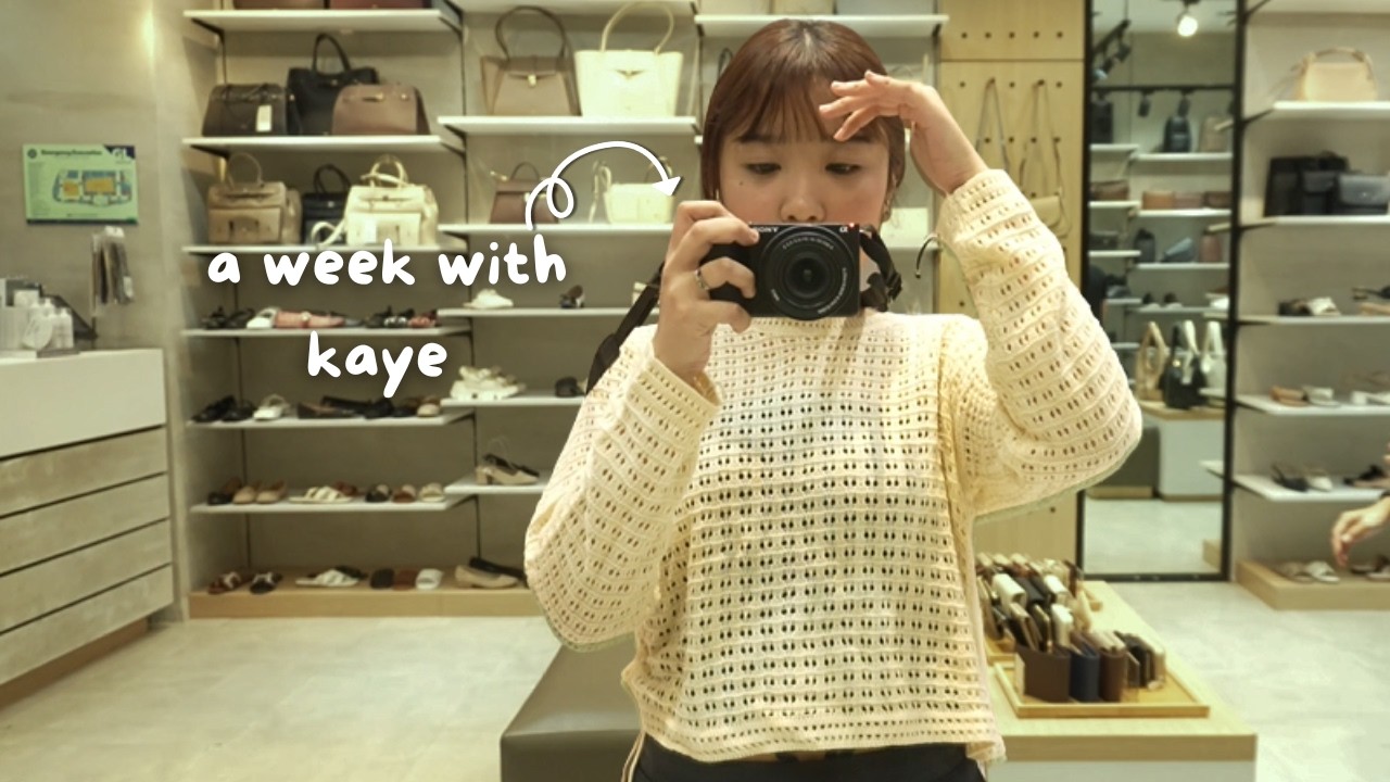 ୨ৎ a week with kaye + yap sessions & reflections