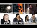 Europeans React To Don't Breath  (Horror Movie Trailer)