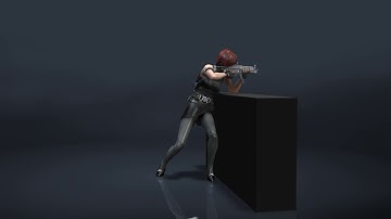 2018 Gun Fire & Blunt Attack Animation Demo Reel