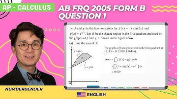 AP Calculus AB FRQ 2005 Form B Question 1