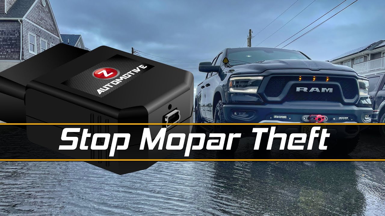 Stop the Theft of your Mopar New Z Automotive Tazer PIN Lock YouTube