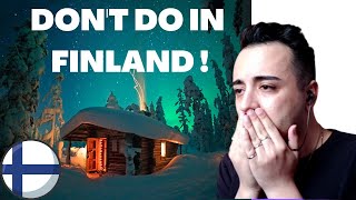 Finland - What NOT to Do in Finland REACTION